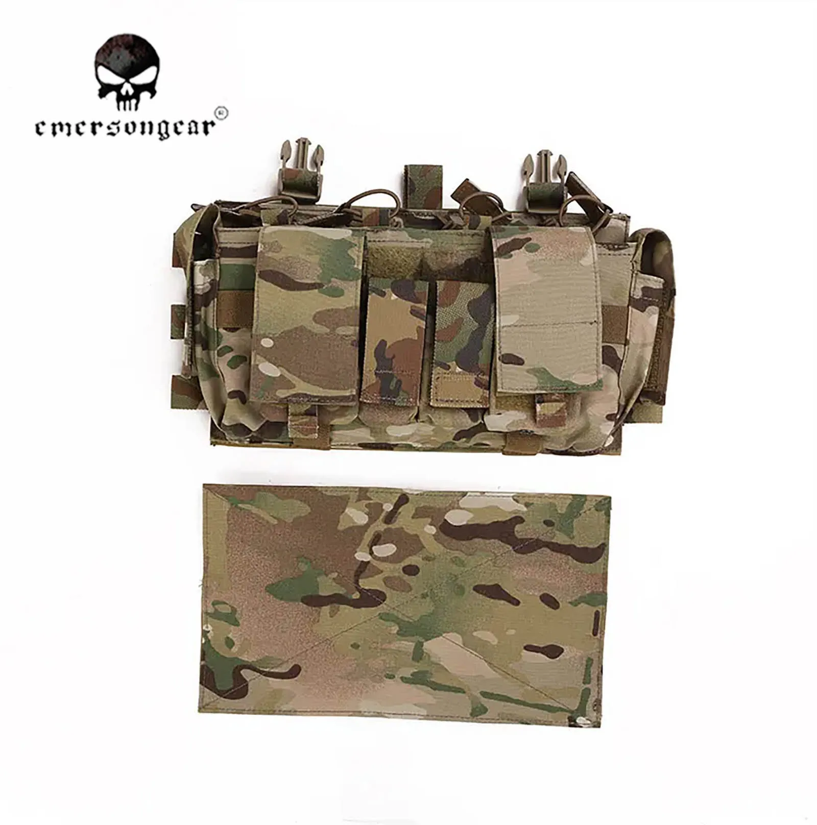 Emersongear For MF Style Gen IV Compatible Placards Outdoor Tactical Chest Rig Hunting Hiking Vest Magazine Pouch Bag EM7363