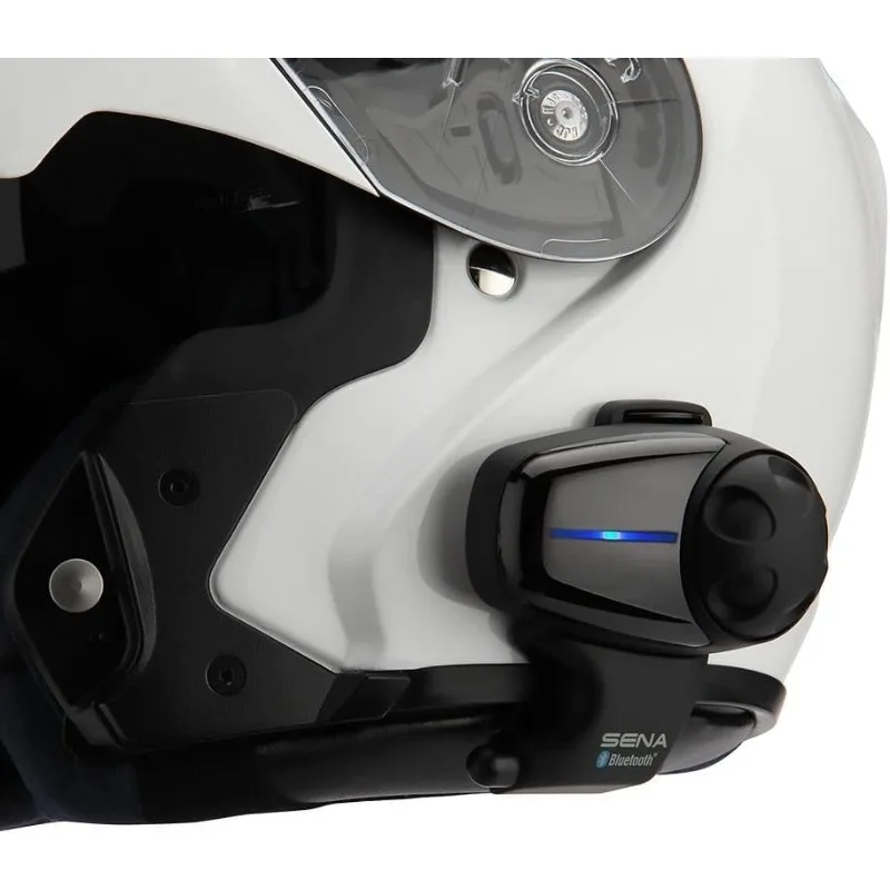 Sena SMH10-11 Motorrad-Bluetooth-Headset/Intercom-Kommunikationssystem mit universellem Mikrofon-Kit (einzeln)