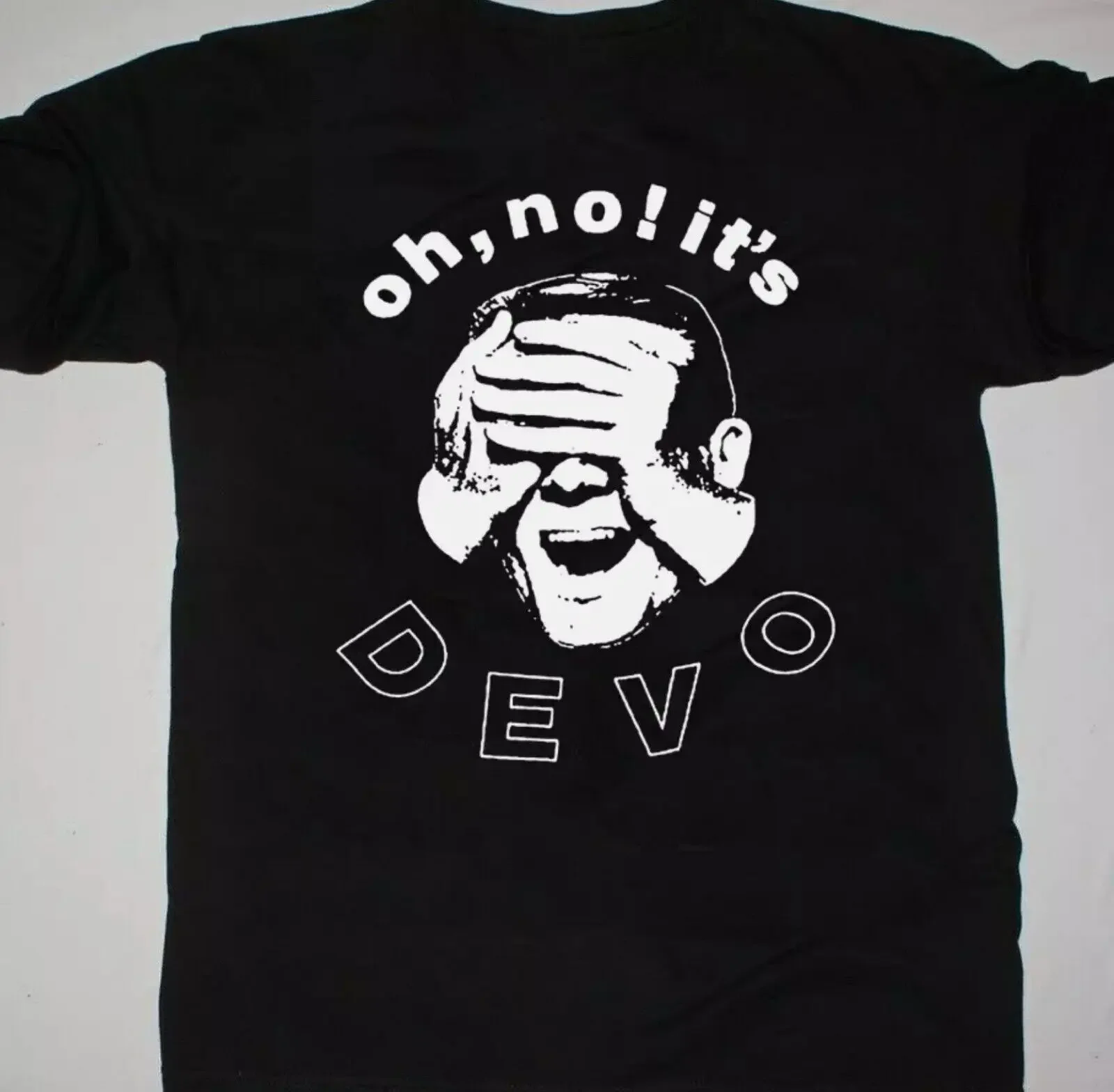 Devo Band Oh No It_s T shirt Short Sleeve Size S M L 234XL