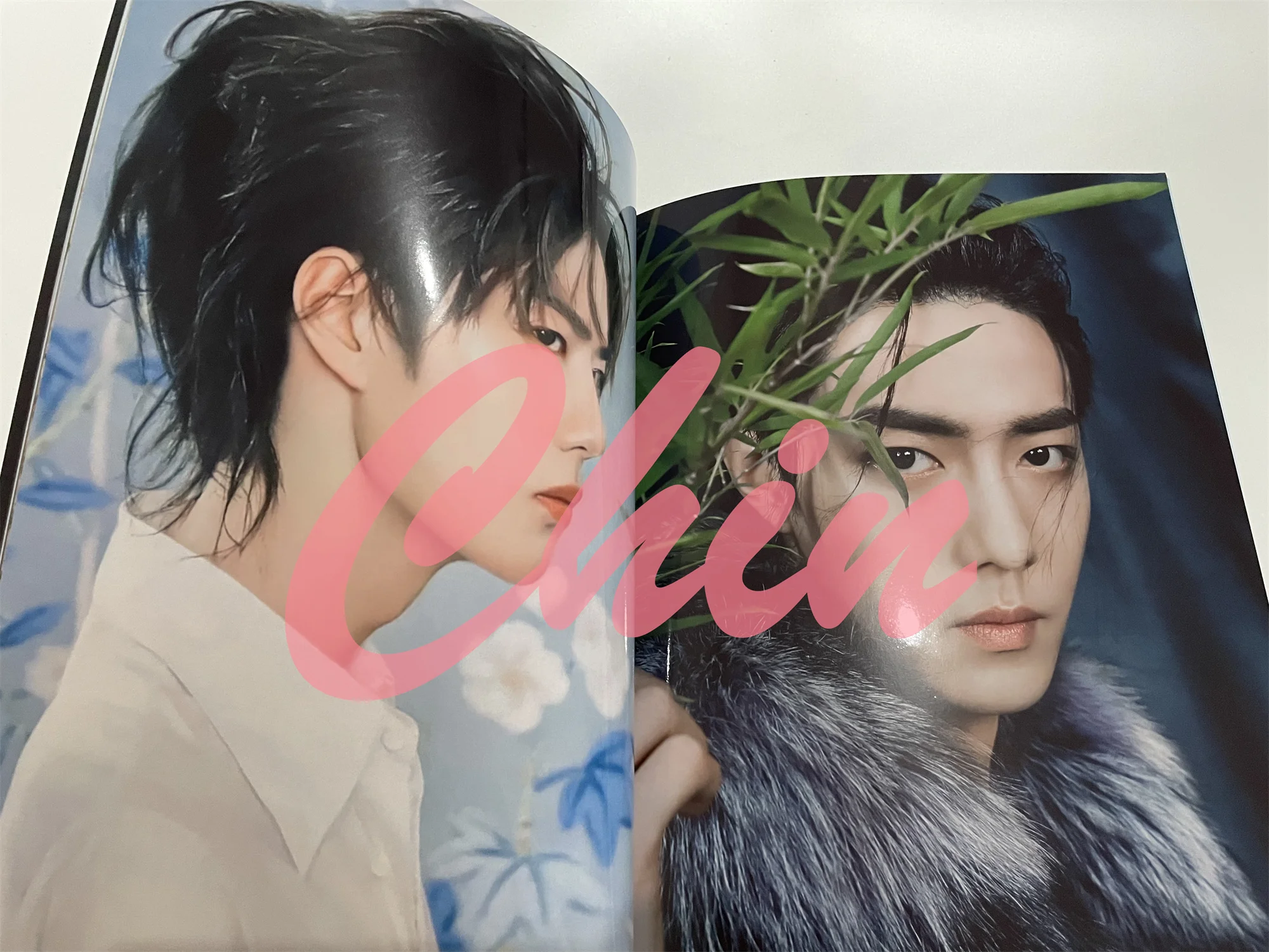 Fanmade The Untamed Lang Wangji Wang Yibo Wei Wuxian Xiao Zhan BJYX BAZAAR Collection Photobook Photo AlbumText Version