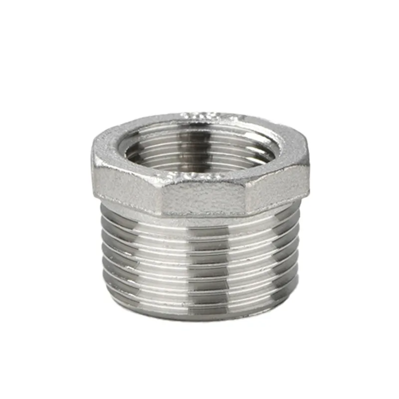 304 stainless steel bushing reducing double inner and outer thread bushing reducing joint 2 minutes 3 minutes to 4 minutes 6 min