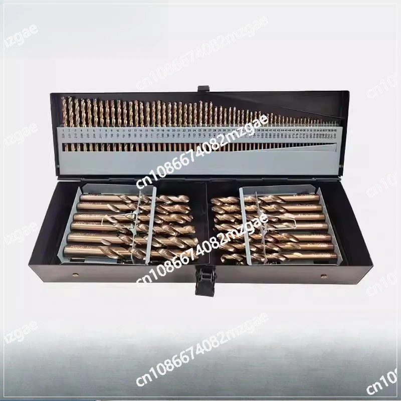 

Набор спиральных сверл из высокоскоростной стали из кобальта, номер императорской дрели, набор буквенных сверл