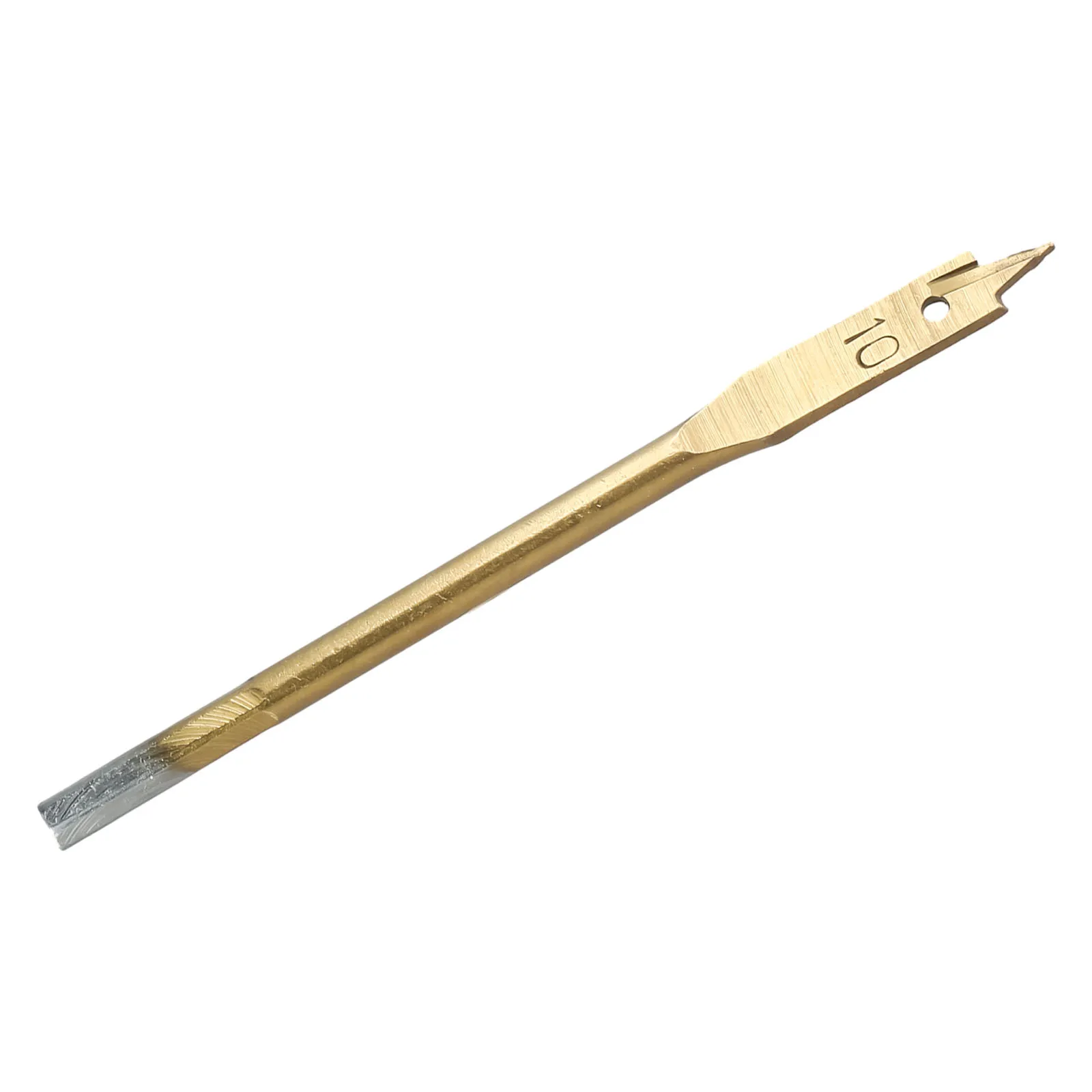 Wood Drilling Drill Bit Woodworking 10-25mm 1pc Accurate Positioning Flat Gold HCS High-carbon Steel Brand New