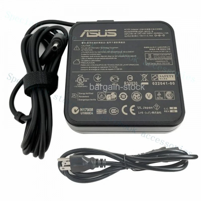 

A + 19 В, 4,74 А, 90 Вт, зарядное устройство переменного тока для блока питания ASUS Vivobook 16 M1605XA-EB96