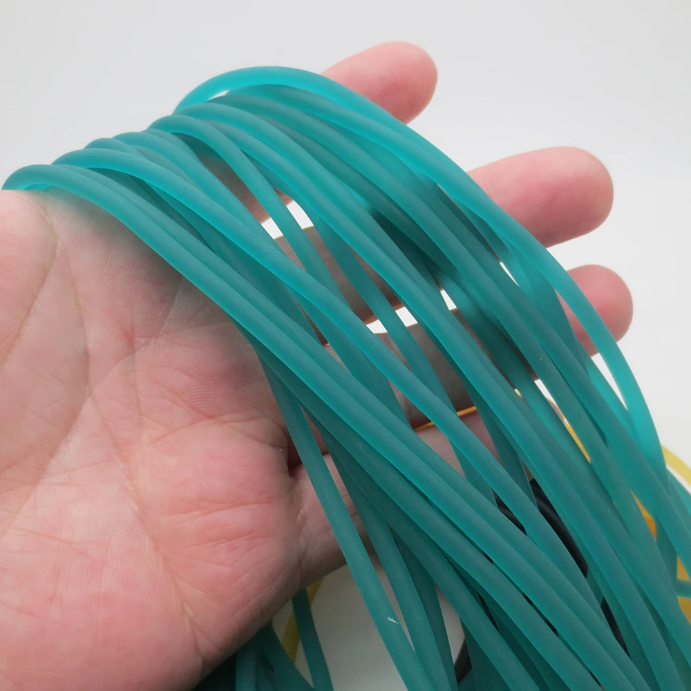 1000g Diameter 2mm 2.5mm 3mm 3.5mm Solid Elastic Fishing Rope Fishing Accessories Good Quality Rubber Line For Catching Fishes