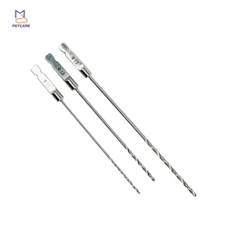 Drill Bits with AO Quick Coupling Connection, Veterinary Orthopedics Hand Tools, Pet Medical Drills, Surgical Instruments, 2Pcs