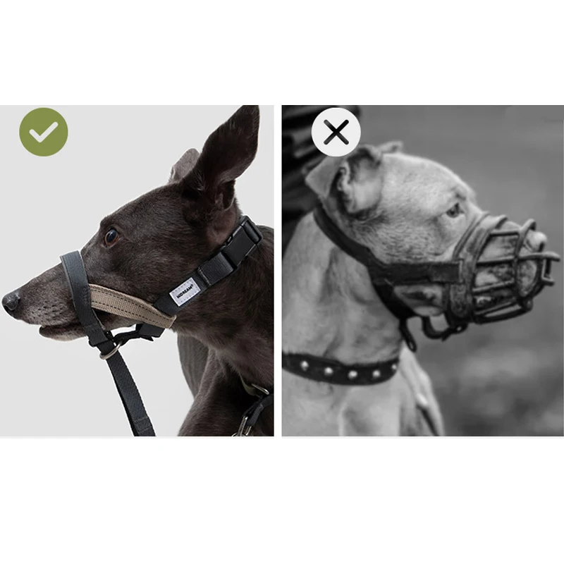Hund Mund Anti Bellen Maulkörbe Hund Einstellbare Training Mesh Stoff Explosion-proof Spülung Control Traktion Haustier Liefert