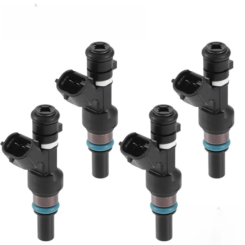 New 4PCS Fuel Injectors FBY11H0 For Nissan Micra K13 2010 2011 2012 2013 2014 2015 2016 FBY1010 16600-1HC0A