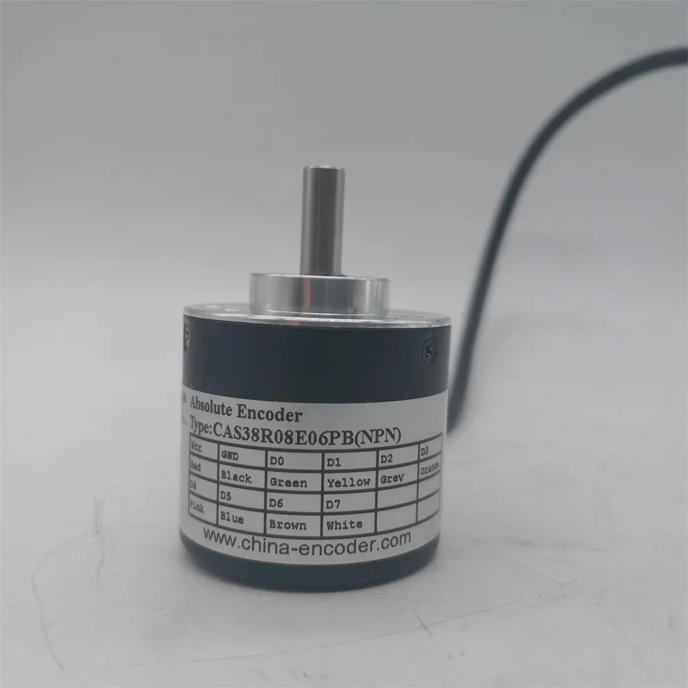 CAS38R08E06PB (NPN) absoluter Drehgeber 8-Bit