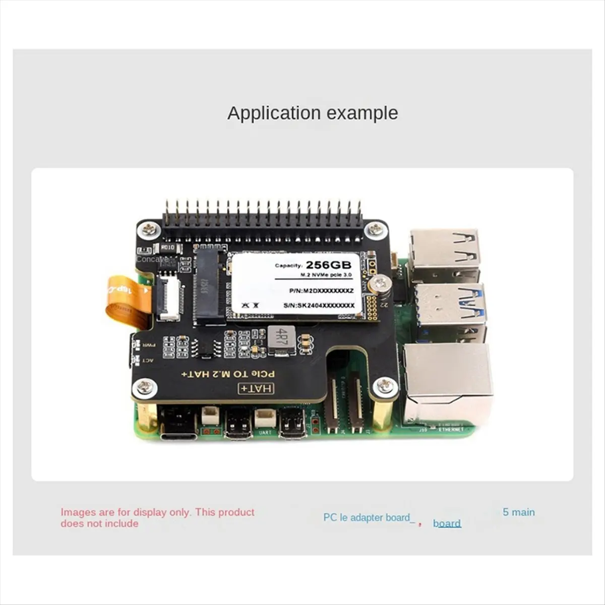 SK M2 NVME 2242 256GB High-Speed Solid State Drive High-Quality 3D Flash Memory High-Speed Reading/Writing-DT82