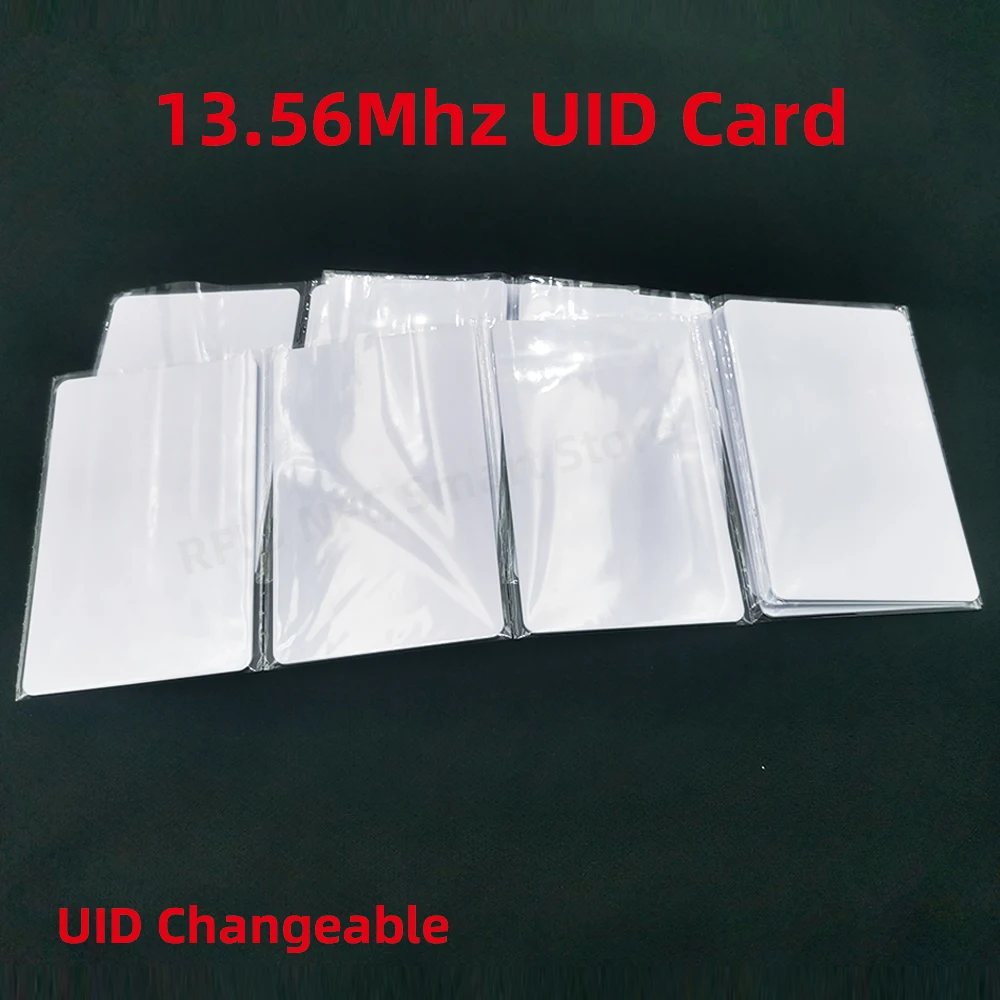 Imagem -05 - Keyfobs Inteligentes Mutáveis Cartão Uid 1356 Mhz Bloco Sector Cartões ic Graváveis Tags-chave 1k S50 Rfid Access Control 20 Pcs 50 Pcs