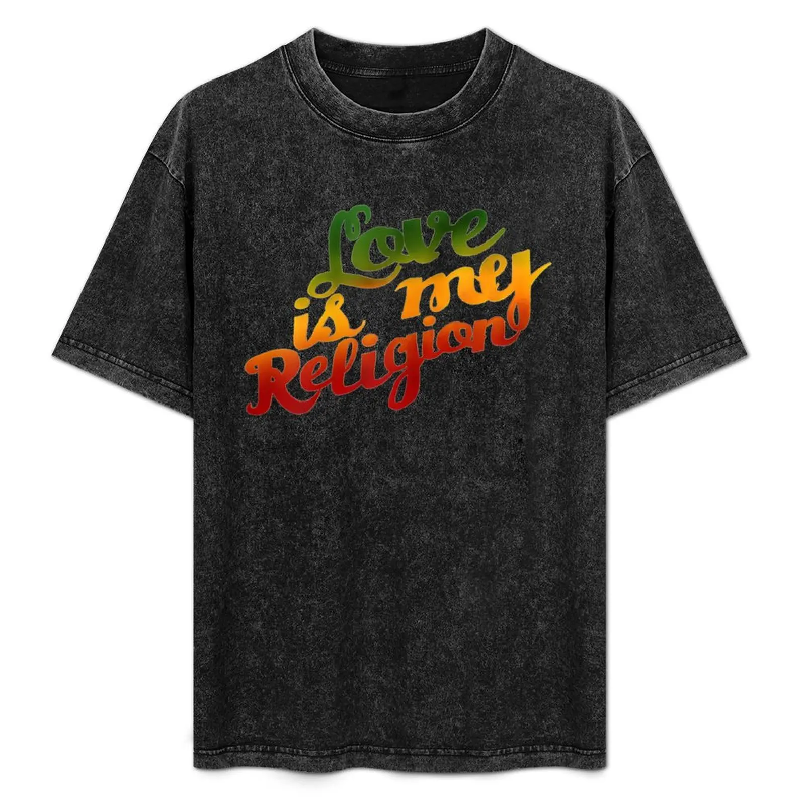 

Love Is My Religion Ziggy Marley T-Shirt Big and Tall Short Sleeve Tee