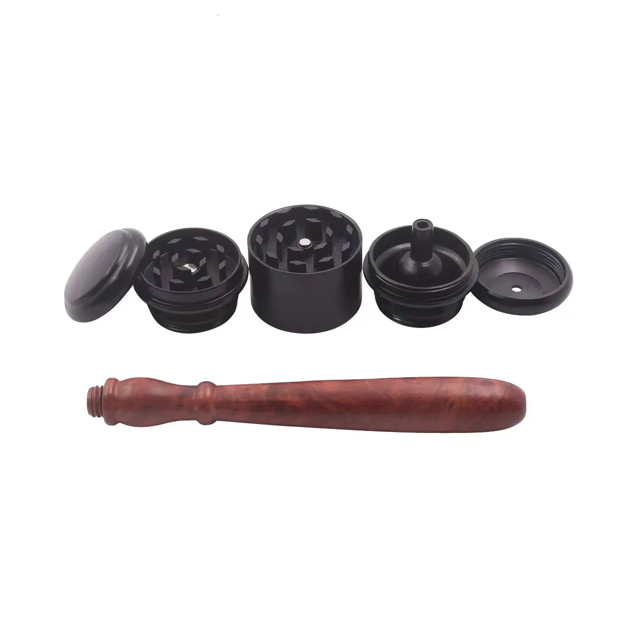 2-in-1 judge hammer shaped cigarette grinder, integrated pipe smoking machine, spice grinder
