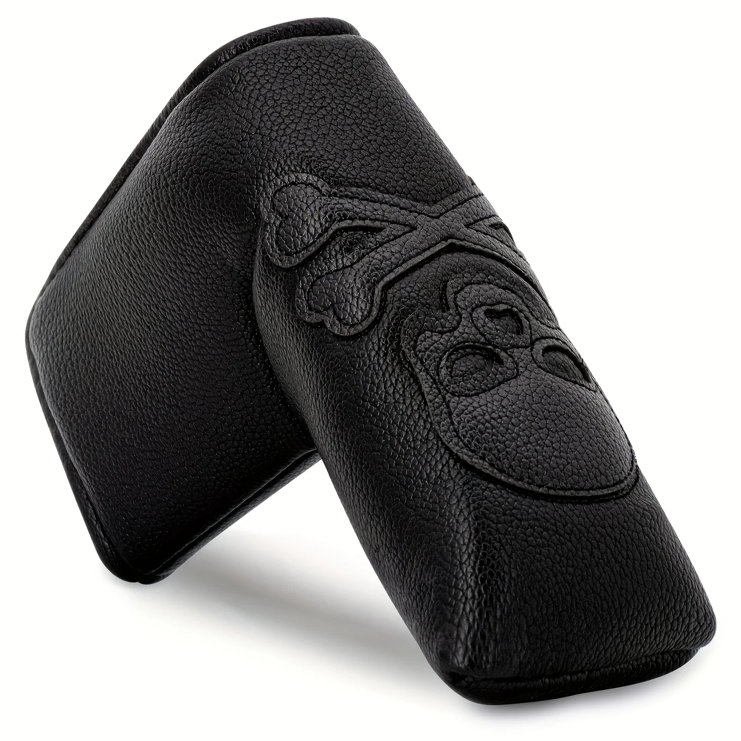 1pc Skull Golf Club Head Cover, Fashion Putter Cover, Golf Additions, Unisex for Outdoor Golf Lovers