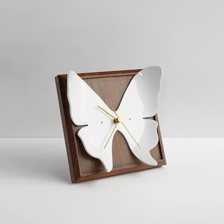 

Original cute butterfly clock home decoration
