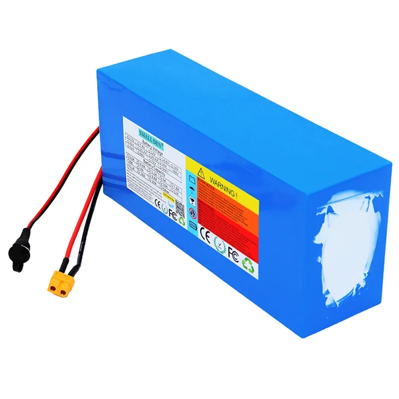 4S20P 18650 14.8V 60Ah Li-ion Battery with Built-in 30A BMS, Suitable for 12V/14.4V 0-450W Electronic Devices Using+5A Charger