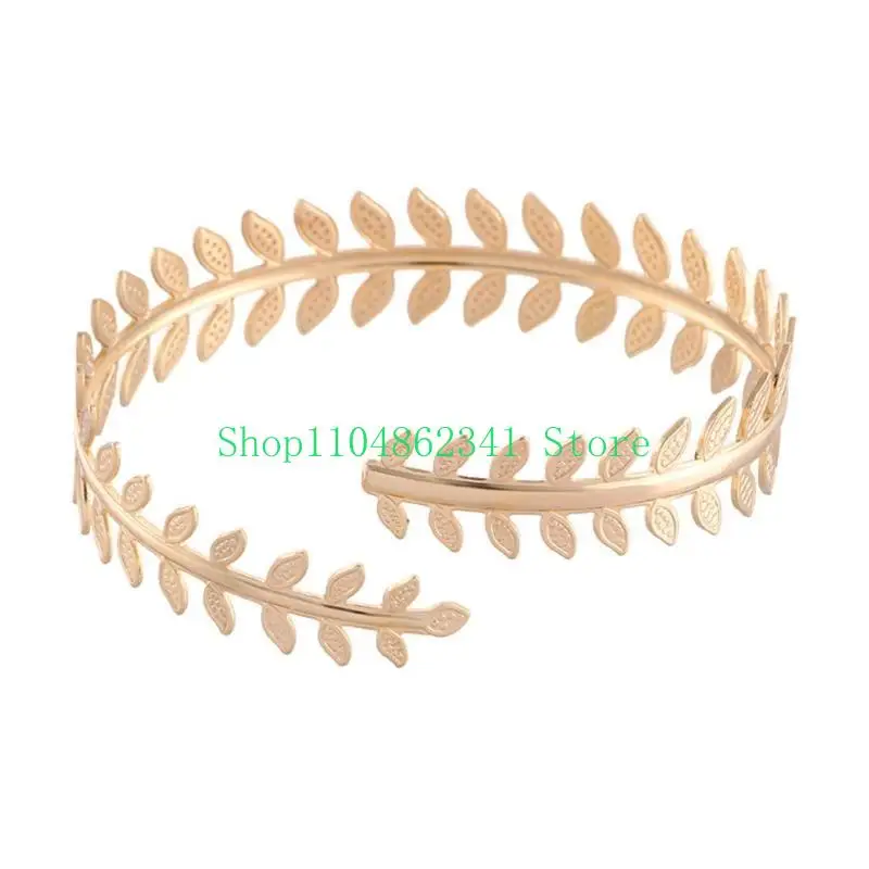 Cuộn dây 5asd trên tay vòng tay mở vòng tay vòng tay dành cho phụ nữ nữ thần Hy Lạp-filigree Boho-Armlet Bangle