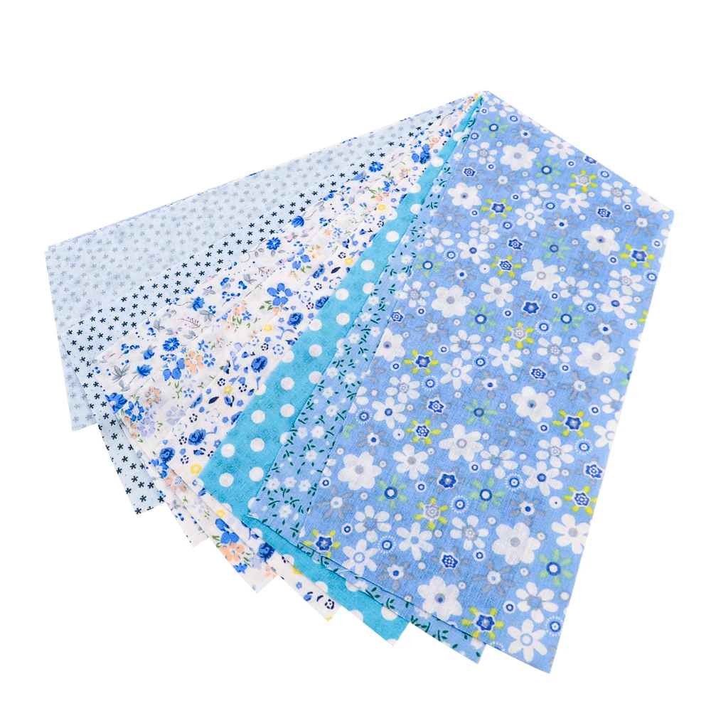 Teramila Neuheiten Bunte Design 6-8 PCS /Lot 9CM x 50CM Nähen Material Baumwolle Gelee rollen Streifen Plain Stoff Patchwork – Detail 9