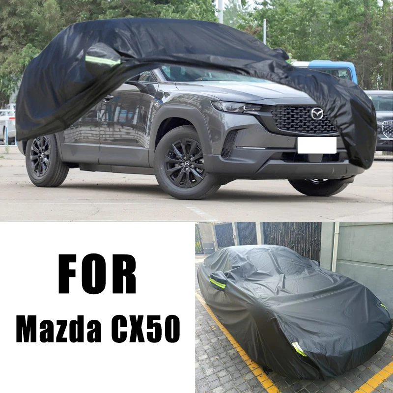 

For Mazda CX50 All-Weather Car Covers 6-in-1 Waterproof Dustproof UV Proof Snowproof Scratch Resistant Protection