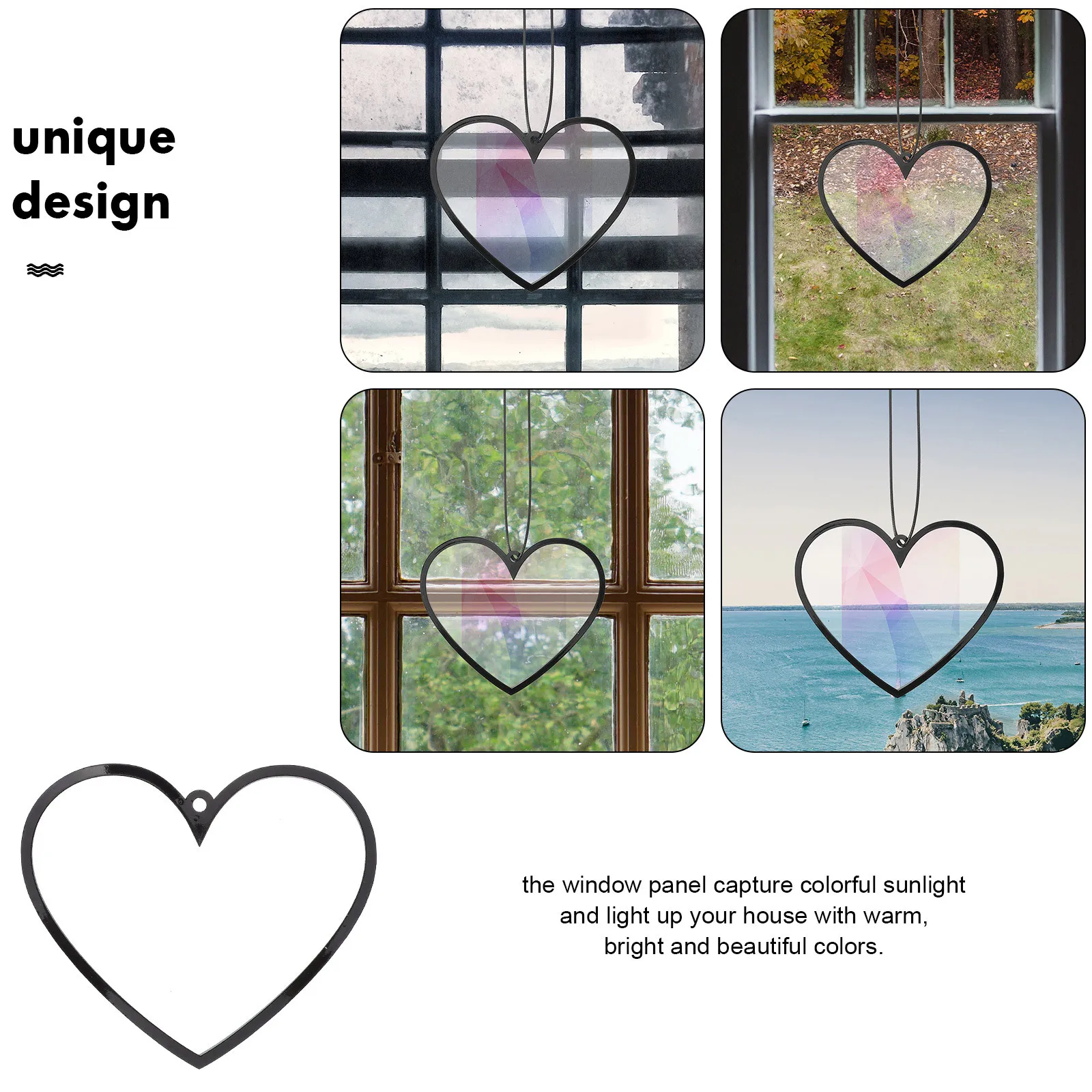 

1Set Acrylic Sun Catcher Window Hanging Decor Colorful Pendant Home Wall Hanging Bright Decorative Ornament Sun Catcher