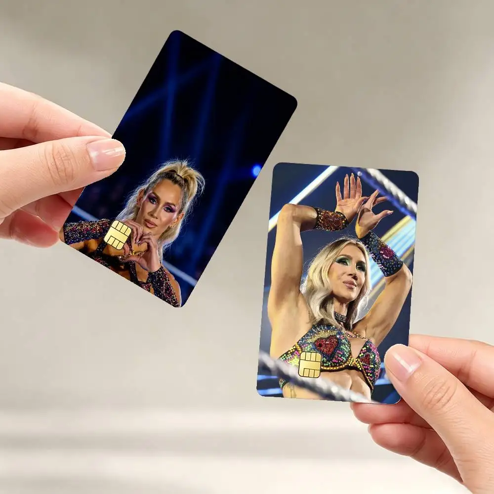Charlotte Flair Sticker Film Tape Skin for Credit Card Debit Card Waterproof Stickers