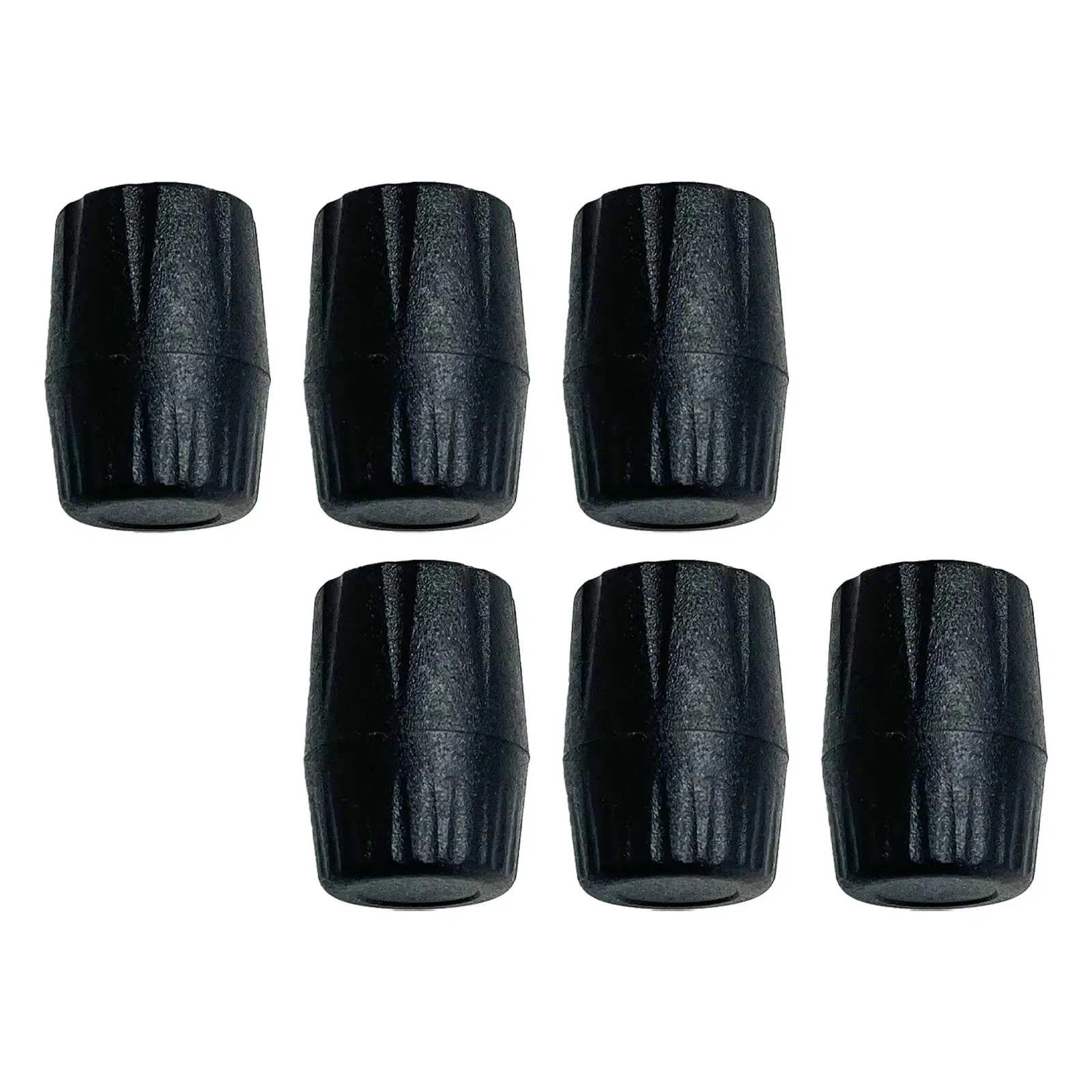 6 Pieces Microphone Stand Foot Pads Easy to Install Professional Durable Replacement Protector Cap Tip Bottom Pads Cover Buffer