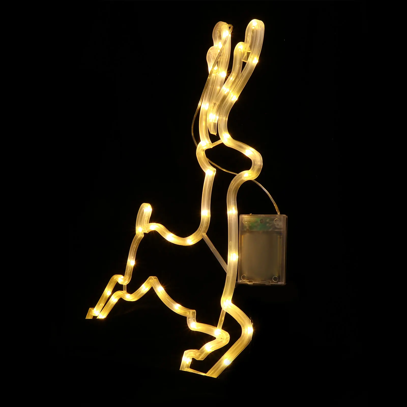 

Christmas Elk Copper Wire Lights Warm Decor Modeling LED Xmas Party Waterproof Room Lighting Small Night