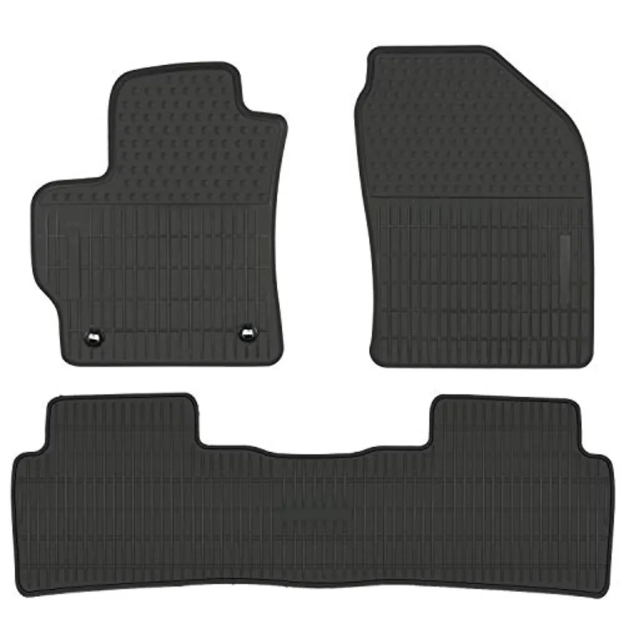 

Car Rubber Floor Mat Custom Fit for Toyota Corolla Sedan 2020-2026 Automatic Transmission Full Black Auto Liner Mats All Weathe