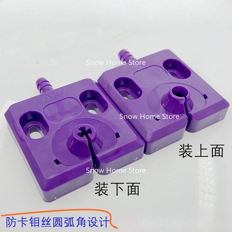 

Направляющая фиксированной пластины (60x60,50x50) Среднескоростная машина для резки проволоки с фиксированной пластиной направляющей с сильным магнитом без блокировки воды