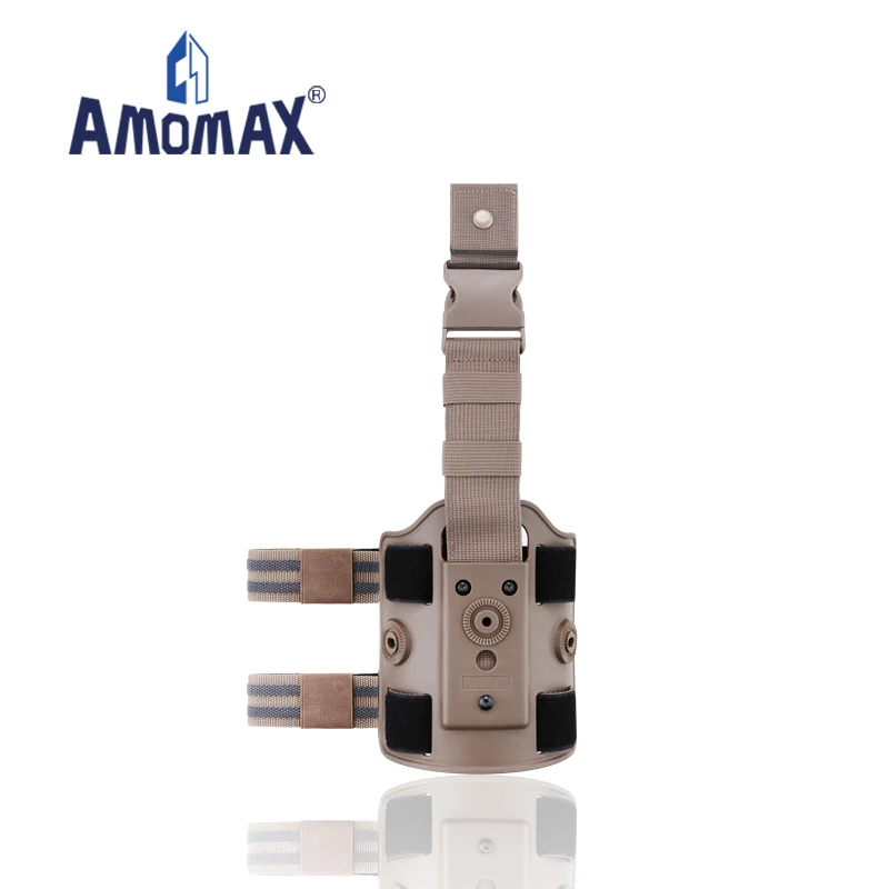 Amomax Tactical Drop Leg Platform Compatible with All Amomax Holsters and Double Mag Pouches