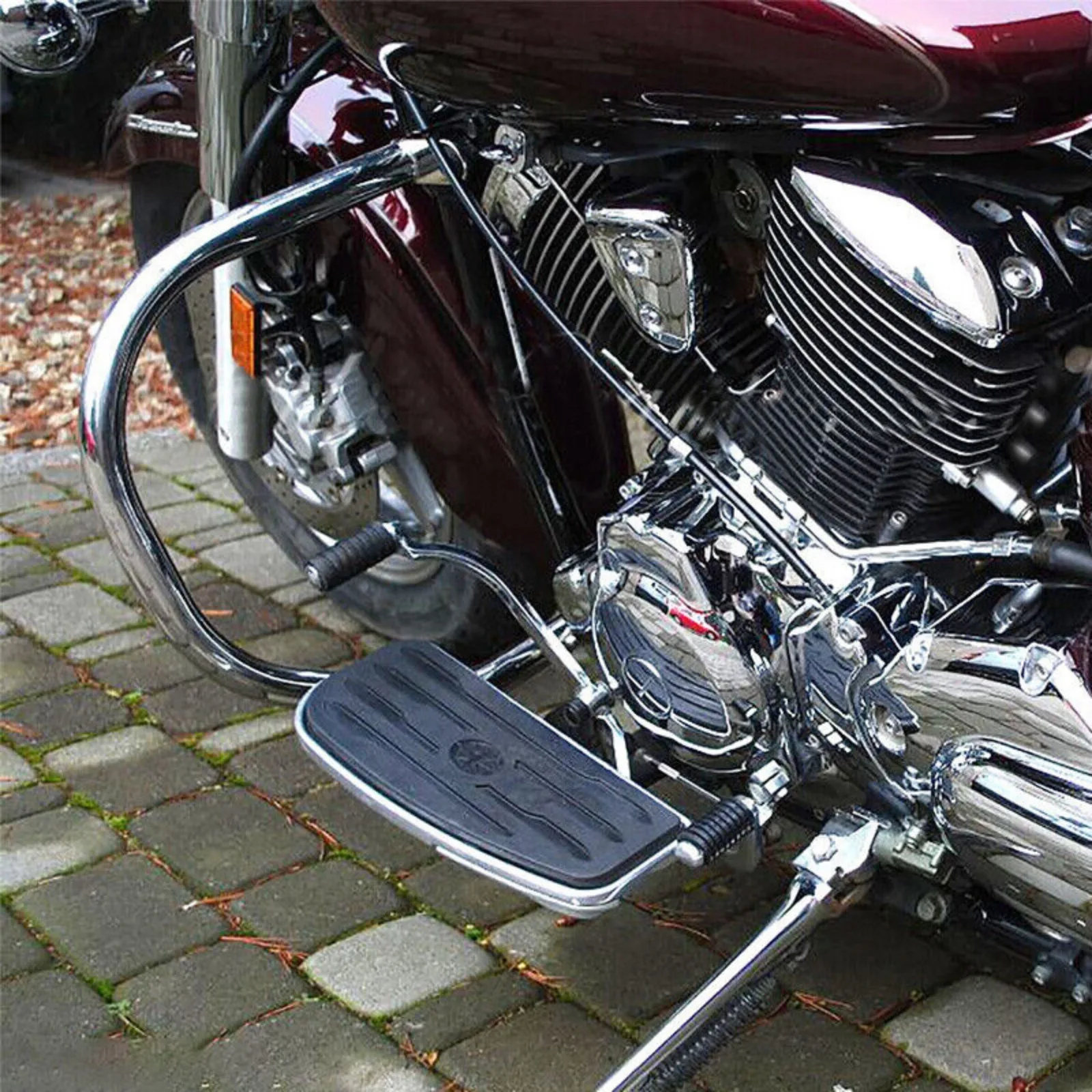 

Хромированная защита двигателя передняя и задняя защита для Honda Goldwing GL1800 2001-2017 США