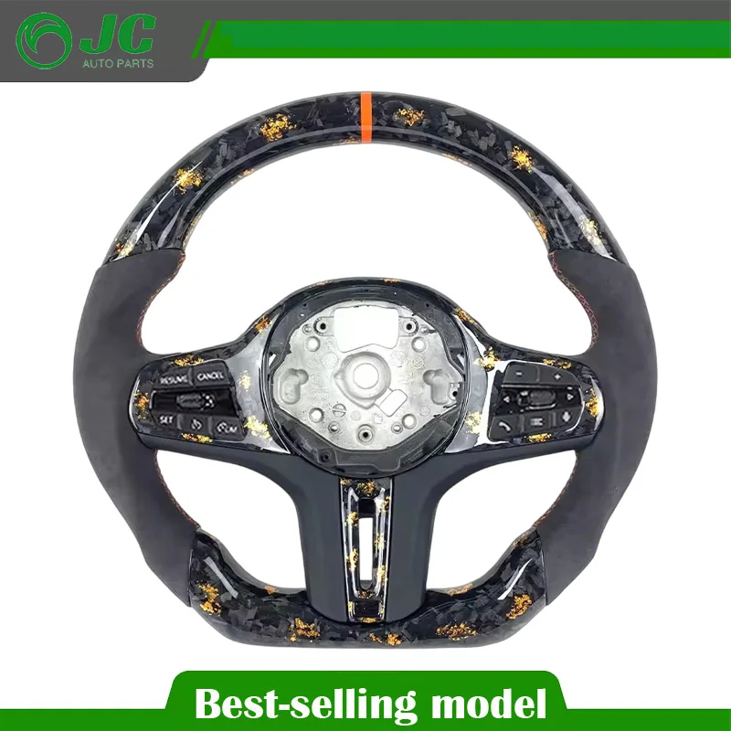 

Suitable for BMW G01 G02 G05 G06 G07 G08 G18 G20 G21 G22 G24 G30 G38 M5 M6 M3 M4 Custom Carbon Fiber Steering Wheel
