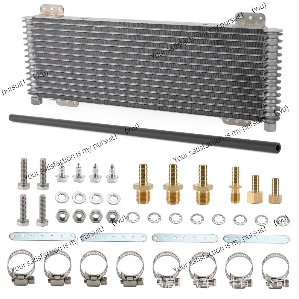 

Suitable for all automotive transmission radiator oil cooler kits, with additional oil radiator kits