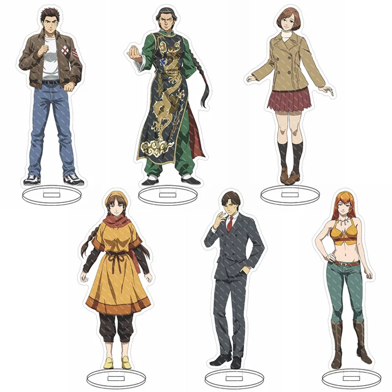 Japan Game Shenmue Acrylic Stand Figure Ryo Hazuki  Nozomi Harasaki Shenhua Character Model Plate Desk Decor Standing Sign Toys