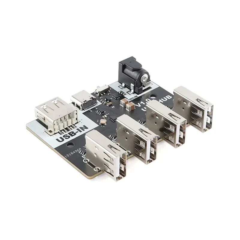 【B55AQ】2X USB Conector XL-USB USBHUB USB2.0 HUB Hub Controller a 4 porte Modulo di espansione USB 2.0 40 MB/S Chip CH334