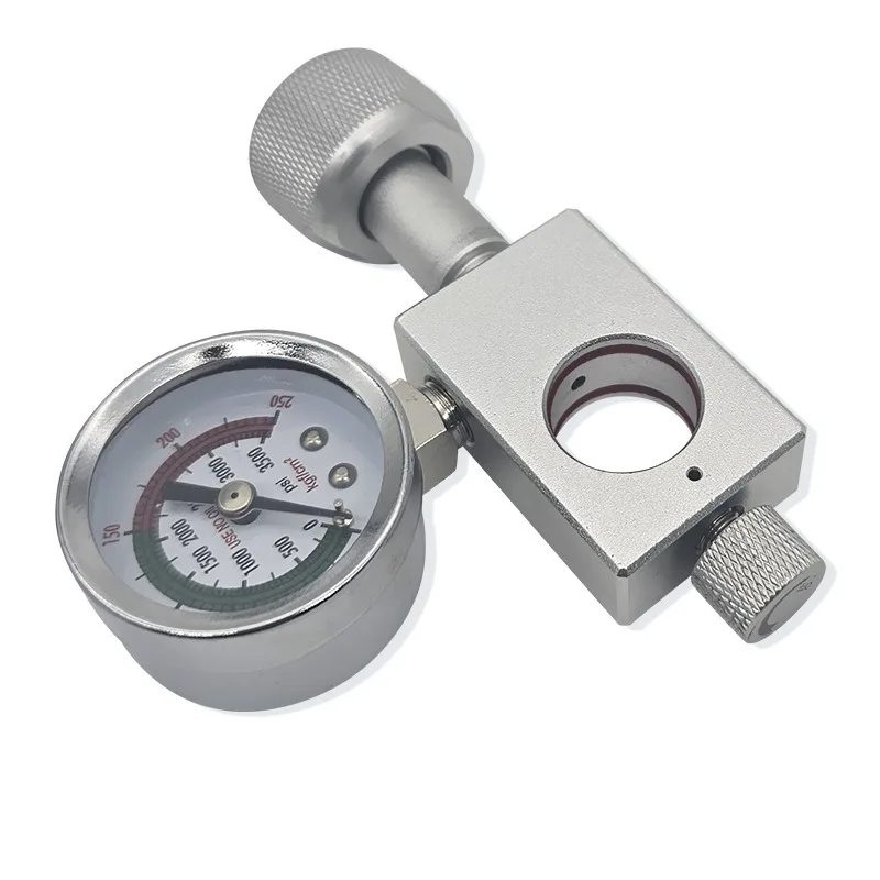 Quick Buckle Inflatable Valve, Soda Machine Pressure Gauge, Inflatable Bottle Deflation Valve A Pneumatic