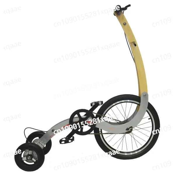 Jian Sports Car Standing and Riding Car Standing Three-wheel Seatless Half Bicycle Halfbike Creative Travel