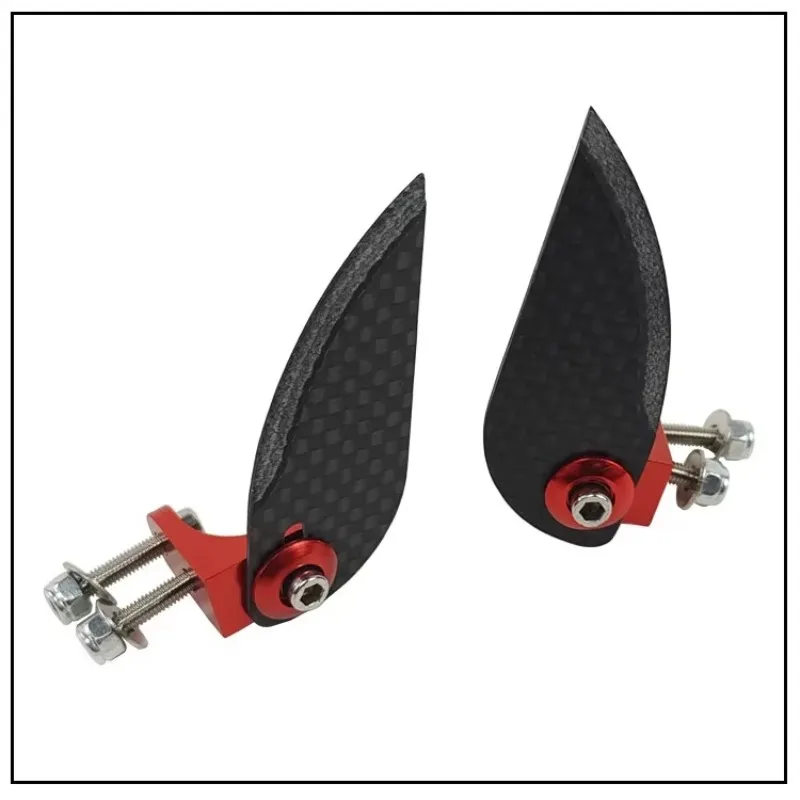 Carbon Fiber Turn Fins High Precision CNC Machined Adjustable  for RC Boat
