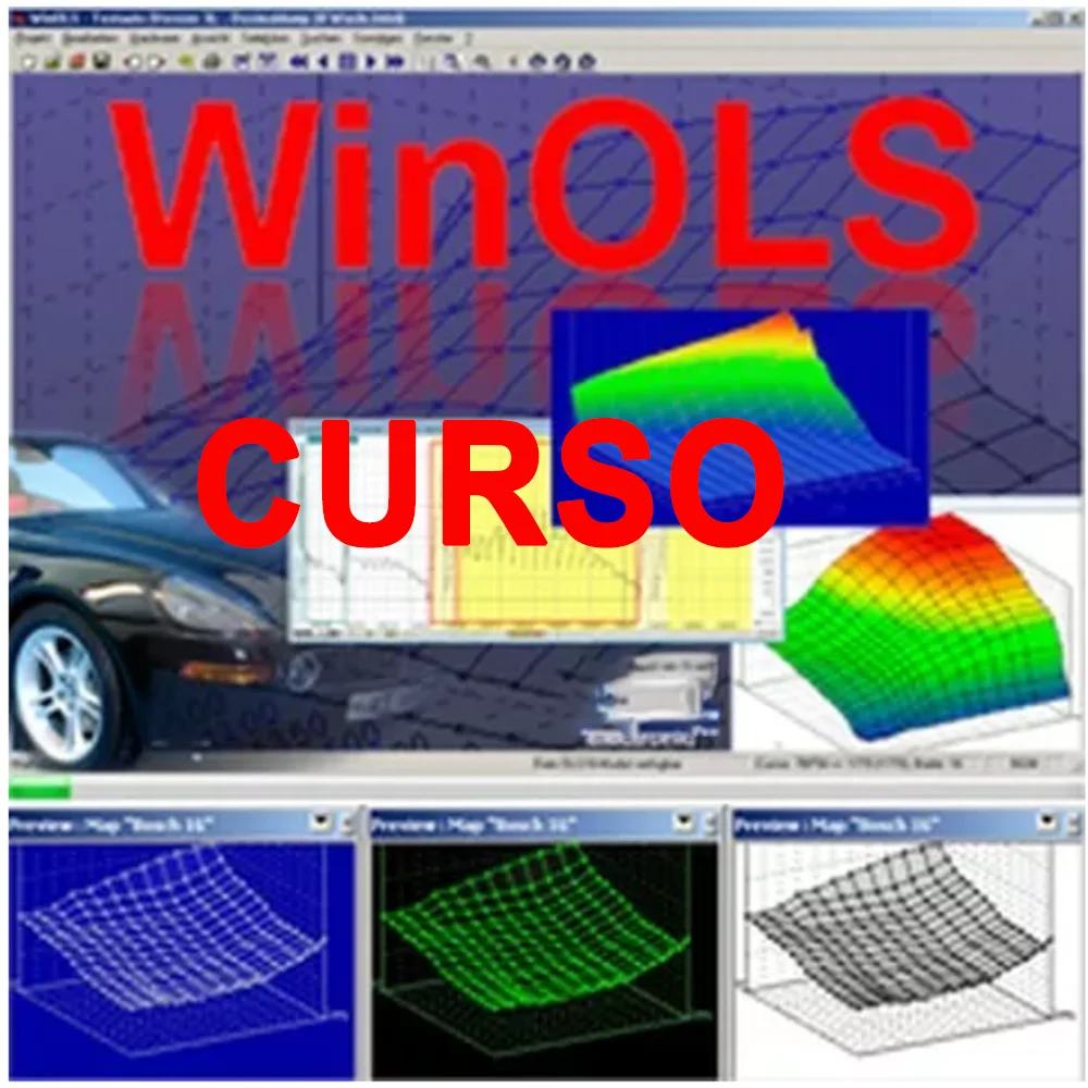 Curso Profesional Winols Completo (Nivel Basico + Avanzado) Curso De Uso De Winols Para Chiptuning + Demo Y Materiaal