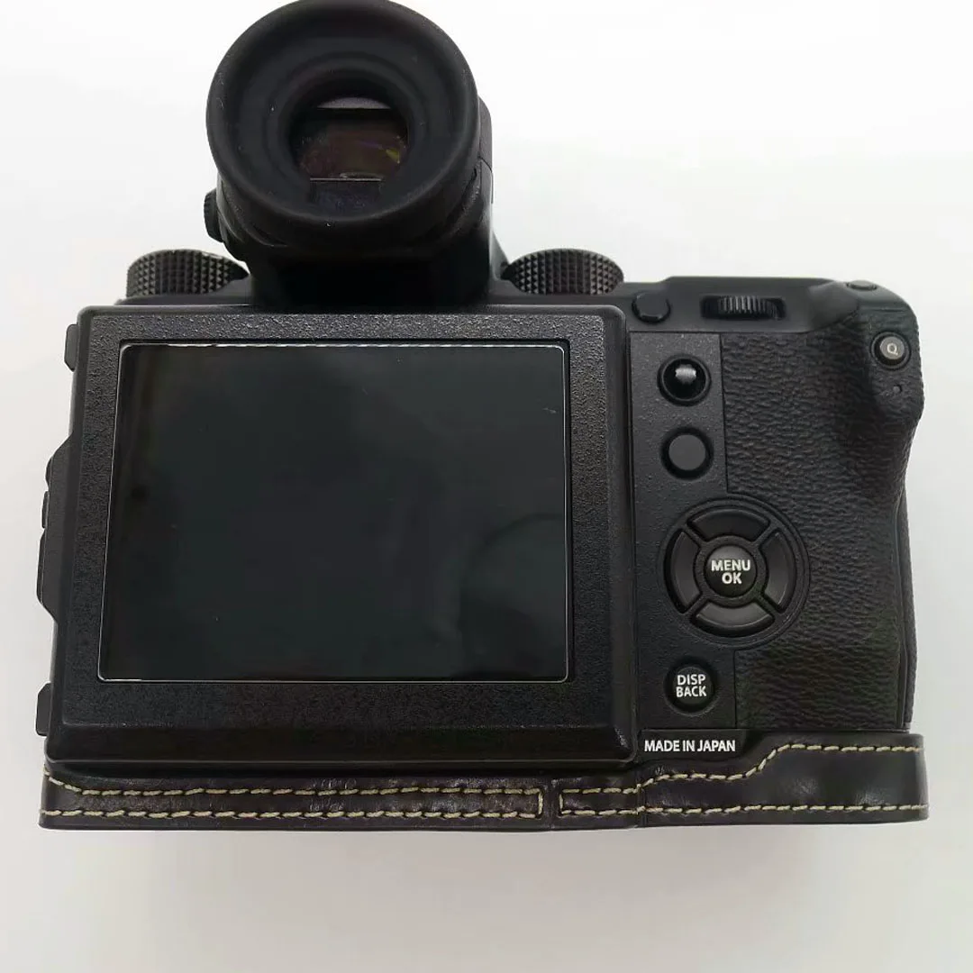 Кожаный получехол для камеры Fuji GFX 50S gfx50s, защитная ручка FUJIFILM