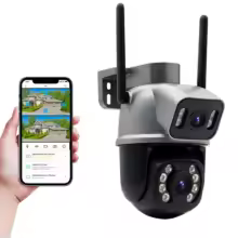 Câmera De Segurança Ip 4K Wifi Totalmentevigilância Perfeita!