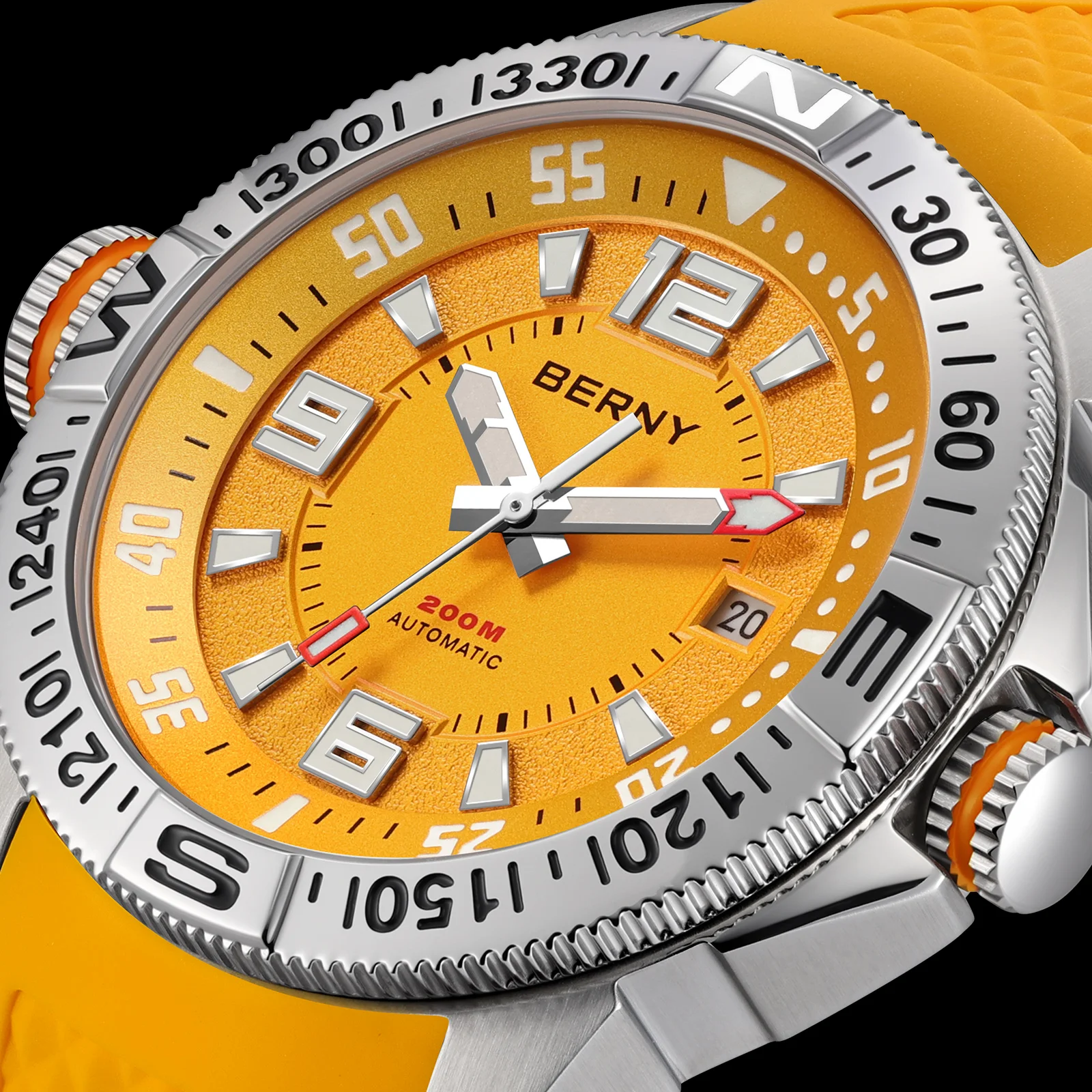 BERNY 20ATM Компасные часы для – обзор и цена Compass Watch Luxury