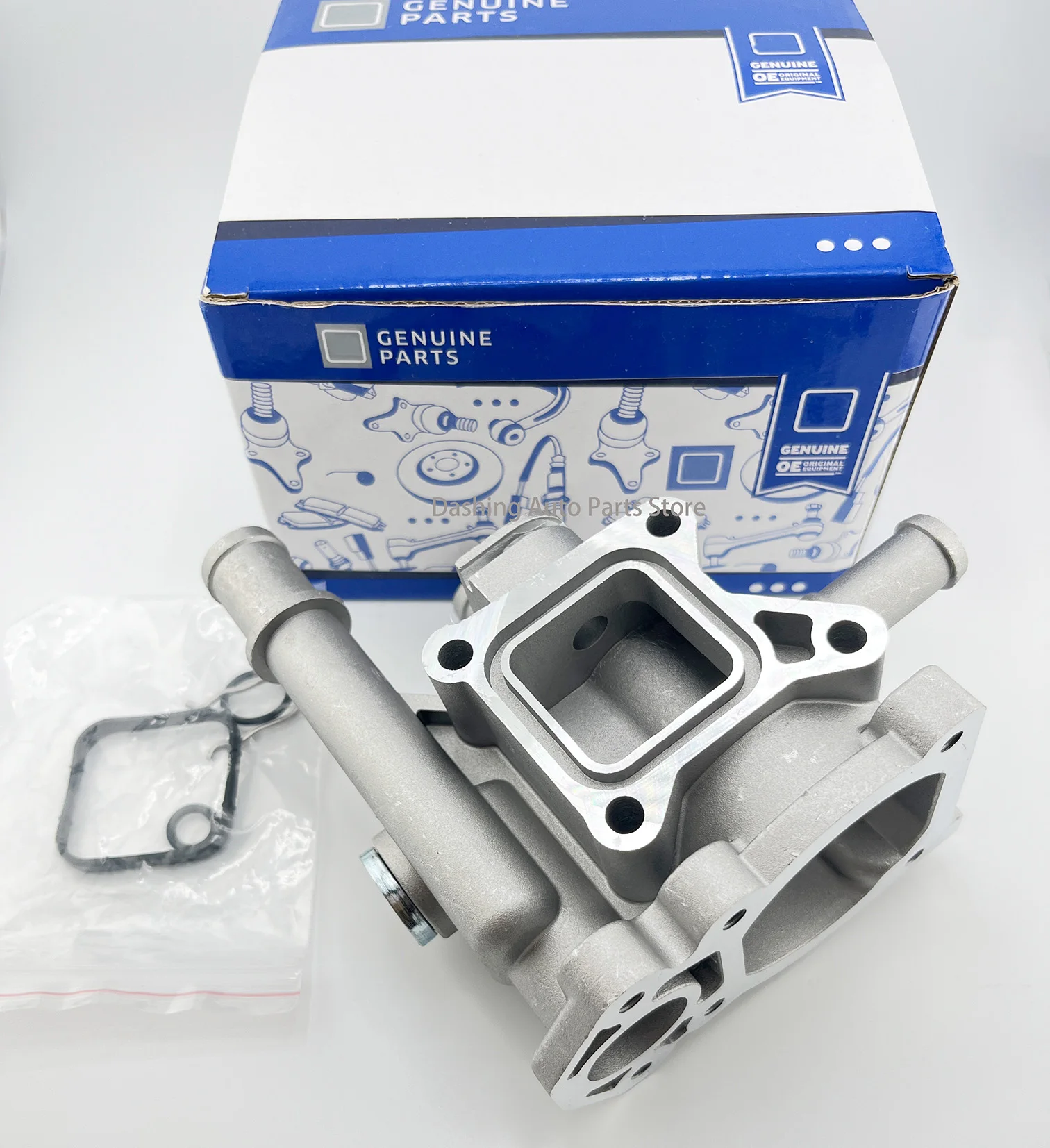 

96984103 Aluminum Thermostat Housing Cover For Buick Chevrolet Aveo Orlando Cruze Opel Zafira Signum Astra Moka 96817255