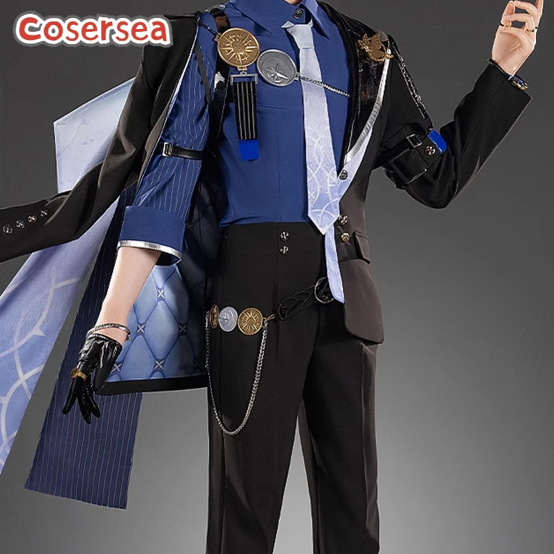 

Cosersea Hugo Cosplay Costume Game Zenless Zone Zero Hugo Costume Role Play Halloween Men Uniform Carnival Party Outfit Fullset