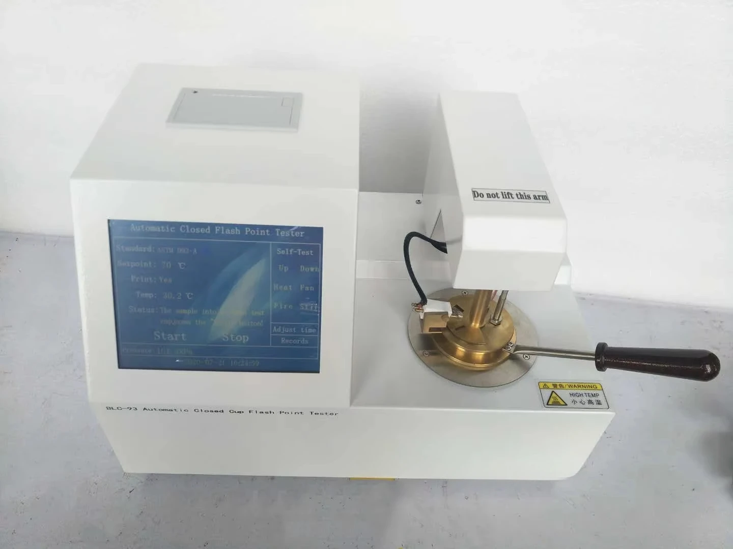 ASTM D93 PMCC Pensky-martens Closed Cup Crude Oil Flash Point Tester