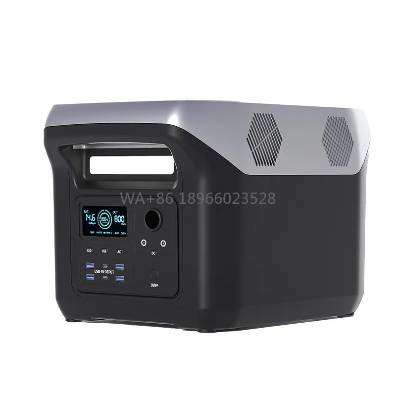 

Портативная система хранения энергии LiFePO4 с MPPT, большой емкостью, быстрой беспроводной солнечной зарядкой для экстренных ситуаций на открытом воздухе