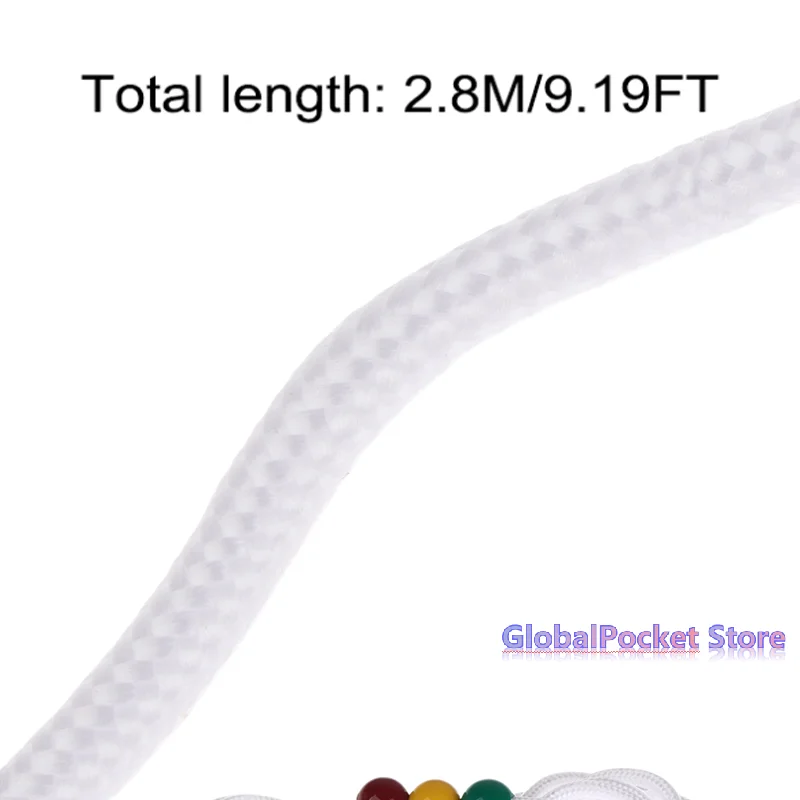 [TG823]Sports Eye Sight Train Three Beads Brock String Vision Convergence Insufficiency Training Tool Target Pointing Practice