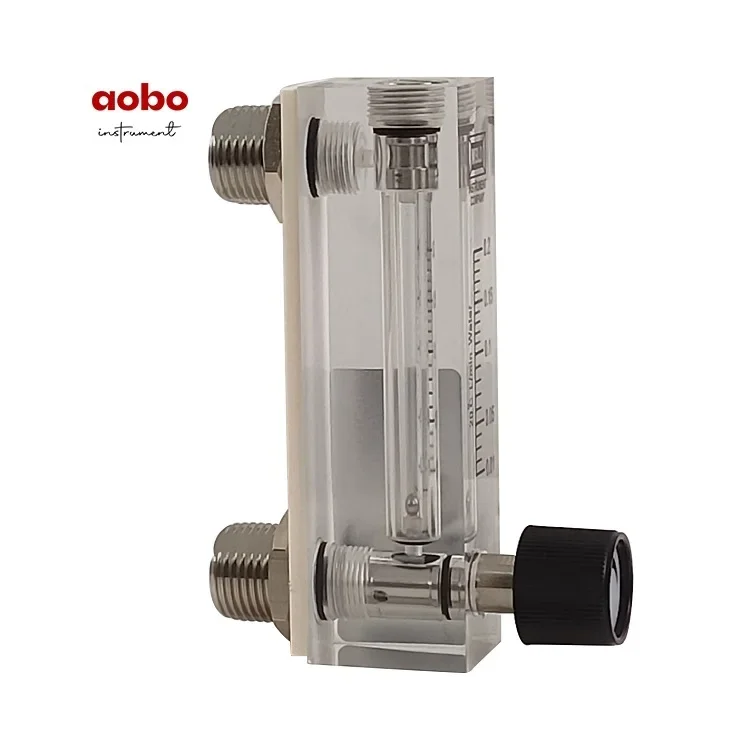 Medical Rotameter DN8-DN40 Nitrogen Water Rotameters with Adjustable Valve