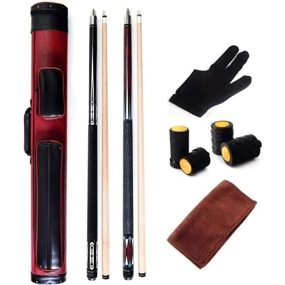 عصي عصي حمام السباحة من هاوس بار، عصيان جديلة + 2 × 2 علبة عصا حمام السباحة الصلبة