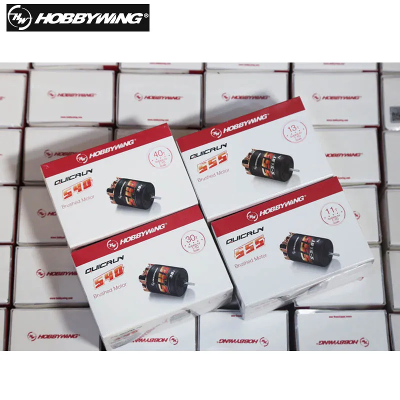 

Новинка, ЩЕТОЧНЫЕ двигатели HOBBYWING quirun 540, 30T, 40T, 555, 11T, 13T для моделей автомобилей на радиоуправлении 1/10, багги-машинки на гусеничном ходу